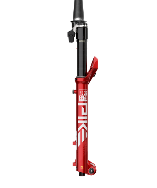 RockShox Pike Ultimate Flight Attendant 29" Boost Fork - 15x110mm, 140mm Travel, Electric Red, Includes Bolt-on Fender, 2 Bottom Tokens, Star Nut, Maxle Stealth, Battery & Charger - A3