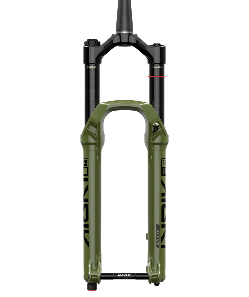 Load image into Gallery viewer, RockShox Lyrik Ultimate Charger 3.1 RC2 Suspension Fork - 27.5", 160 mm, 15 x 110 mm, 44 mm Offset, Green, D2
