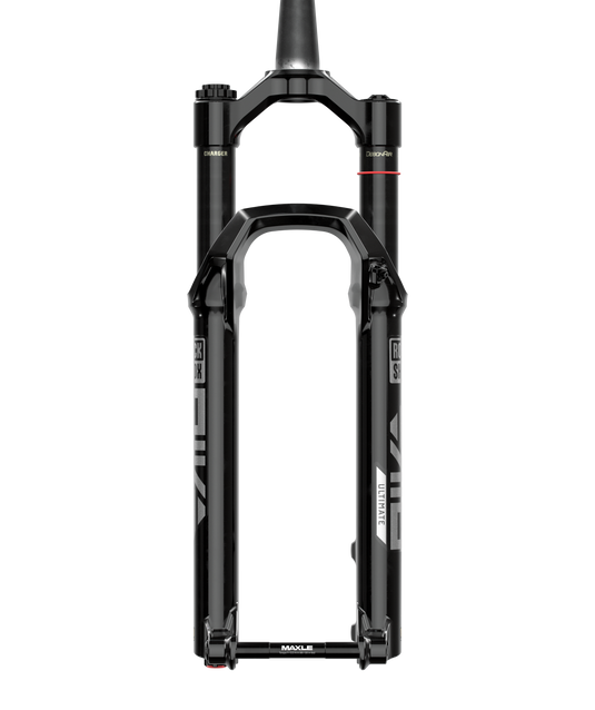 RockShox Pike Ultimate C2 Suspension Fork, 27.5'', DebonAir+ W/ButterCups, 130mm, 1-1/8''-1.5'', 15x110mm TA, Rake: