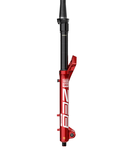 RockShox ZEB Ultimate A3 Suspension Fork, 27.5'', DebonAir+ W/ButterCups, 180mm, 1-1/8''-1.5'', 15x110mm TA, Rake: 44mm,