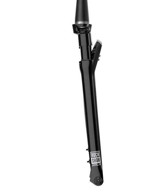 RockShox Rudy Ultimate XPLR A2, Suspension Fork, 700C, Solo Air, 30mm, 1-1/8''-1.5'', 12x100mm TA, Rake: 45mm, Black