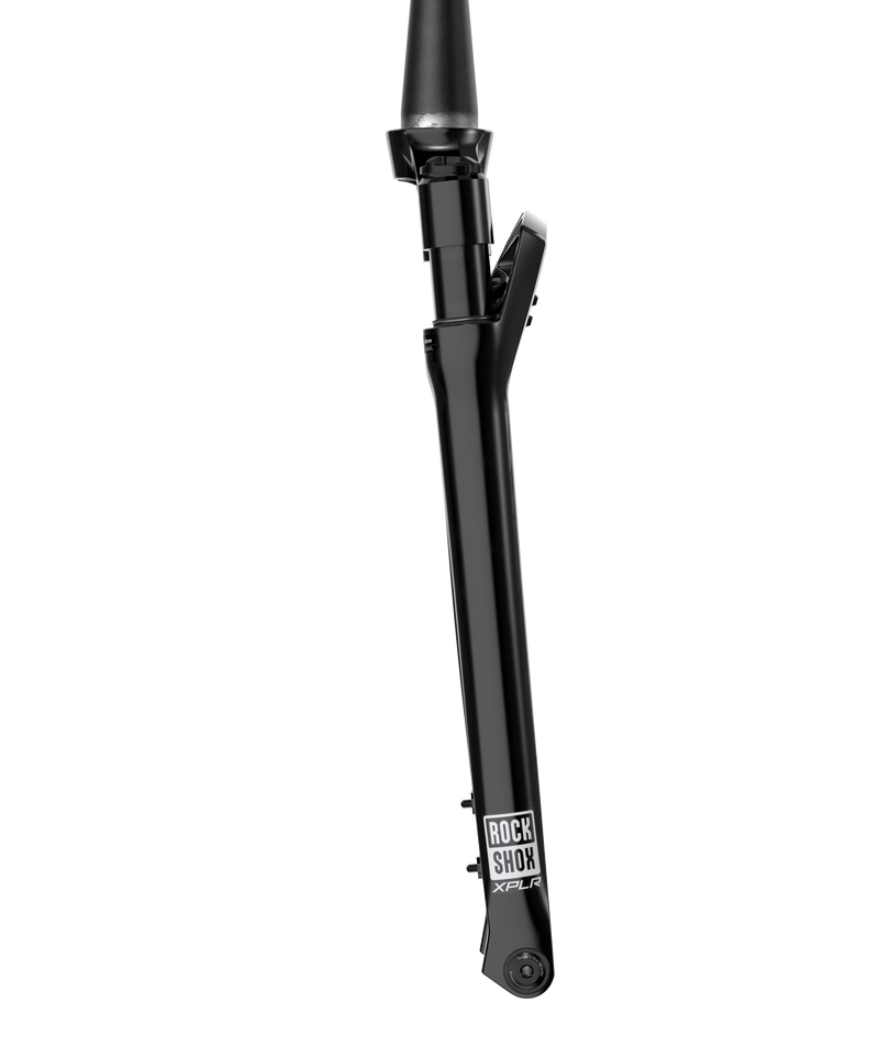 Load image into Gallery viewer, RockShox RUDY Ultimate XPLR Race Day 2 Suspension Fork - 700c, 30 mm, 12 x 100 mm, 45 mm Offset, Gloss Black, A2
