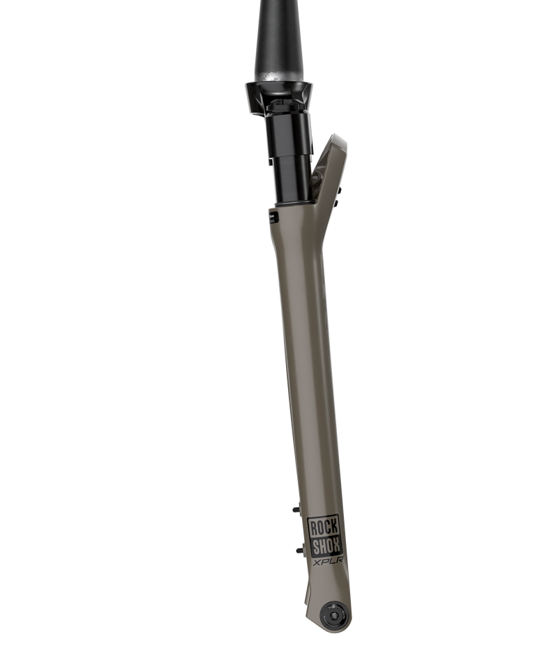 Load image into Gallery viewer, RockShox RUDY Ultimate XPLR Race Day 2 Suspension Fork - 700c, 30 mm, 12 x 100 mm, 45 mm Offset, Gloss Black, A2
