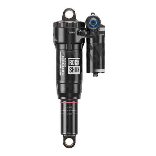 RockShox Super Deluxe Ultimate RC2T Rear Shock - 210 x 55 mm, Linear Air, 0 Neg/2 Pos Token, Reb 55 / Comp 30, L/O4,