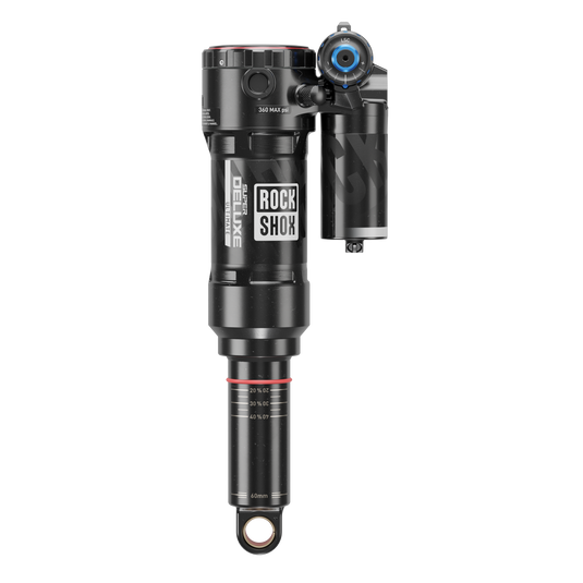 RockShox Super Deluxe Ultimate RC2T Rear Shock - 210 x 52.5 mm, Linear Air, 0 Neg/2 Pos Token, Reb 55 / Comp 30, L/O4,