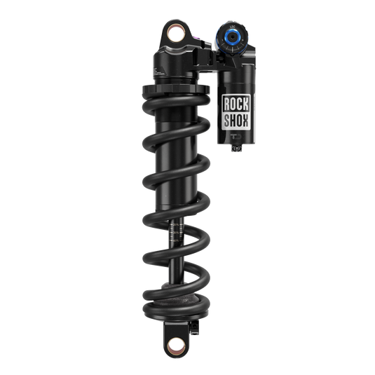 RockShox Vivid Coil Ultimate RC2T Rear Shock - 205x60, Rebound 55/Compression 37, Hydraulic Bottom Out Adjustment, Lockout 2, Standard Trunnion-C1 - Compatible with Trek Fuel EXe 2023+