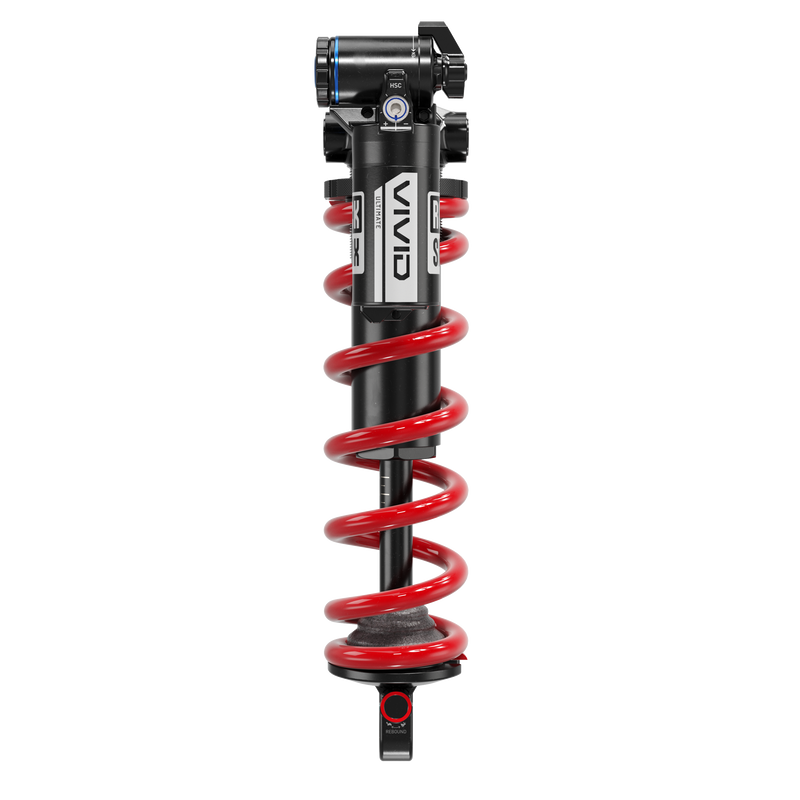 Load image into Gallery viewer, RockShox Vivid Coil Ultimate RC2T Rear Shock - 205x60, Rebound 55/Compression 37, Hydraulic Bottom Out Adjustment, Lockout 2, Standard Trunnion-C1 - Compatible with Trek Fuel EXe 2023+
