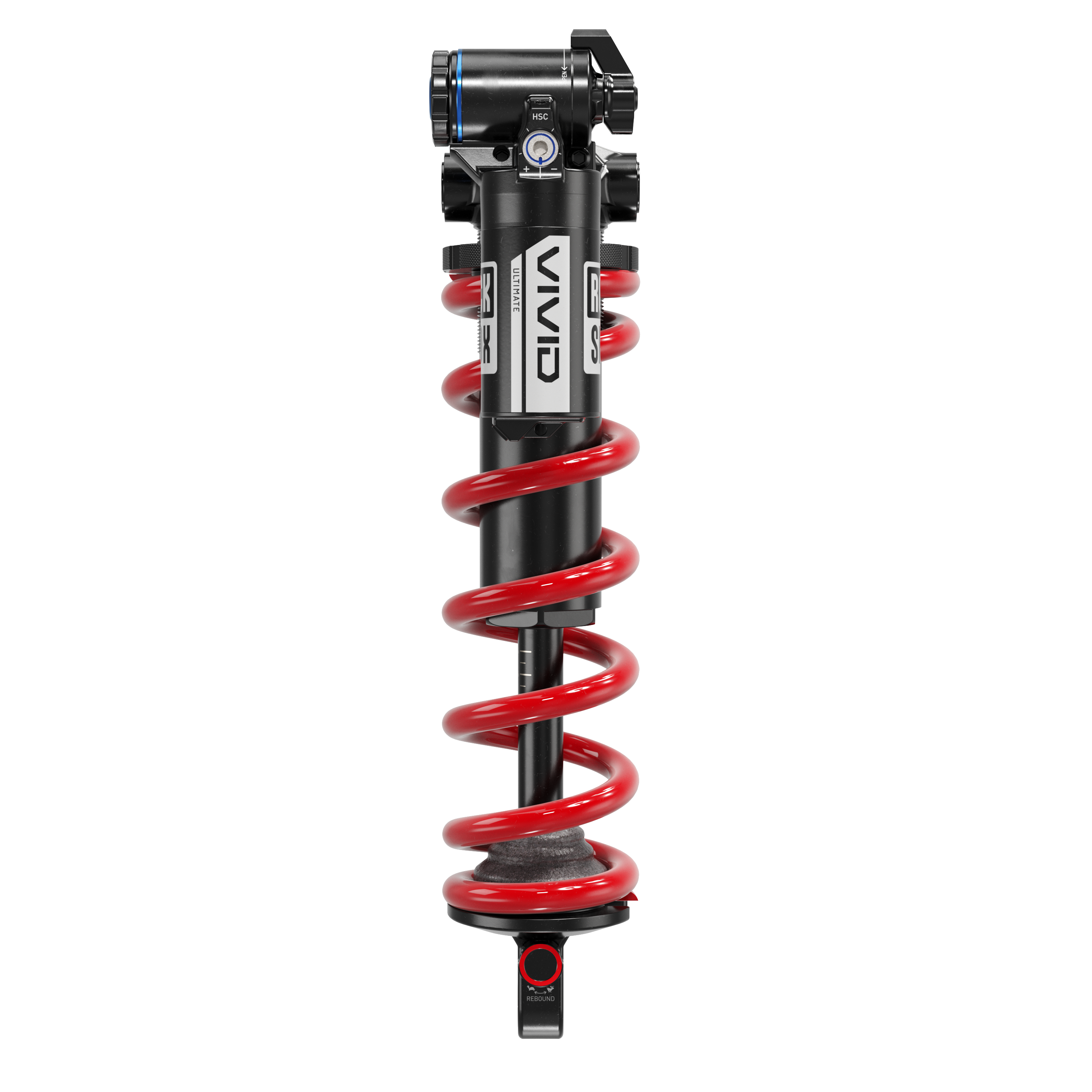 RockShox Vivid Coil Ultimate C1 Rear Shock 205x60, Trunnion Mount