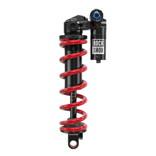 RockShox Vivid Coil Ultimate RC2T Rear Shock - 205x60, Rebound 55/Compression 37, Hydraulic Bottom Out Adjustment, Lockout 2, Standard Trunnion-C1 - Compatible with Trek Fuel EXe 2023+