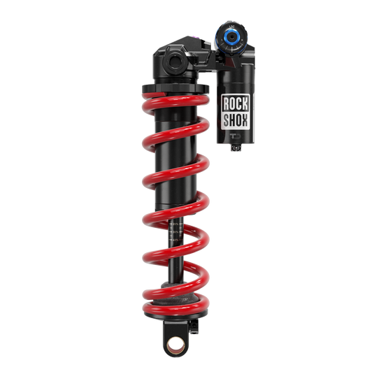 RockShox Vivid Coil Ultimate RC2T Rear Shock - 205 x 57.5 mm, Reb 55 / Comp 30, L/O2, Standard Trunnion, C1