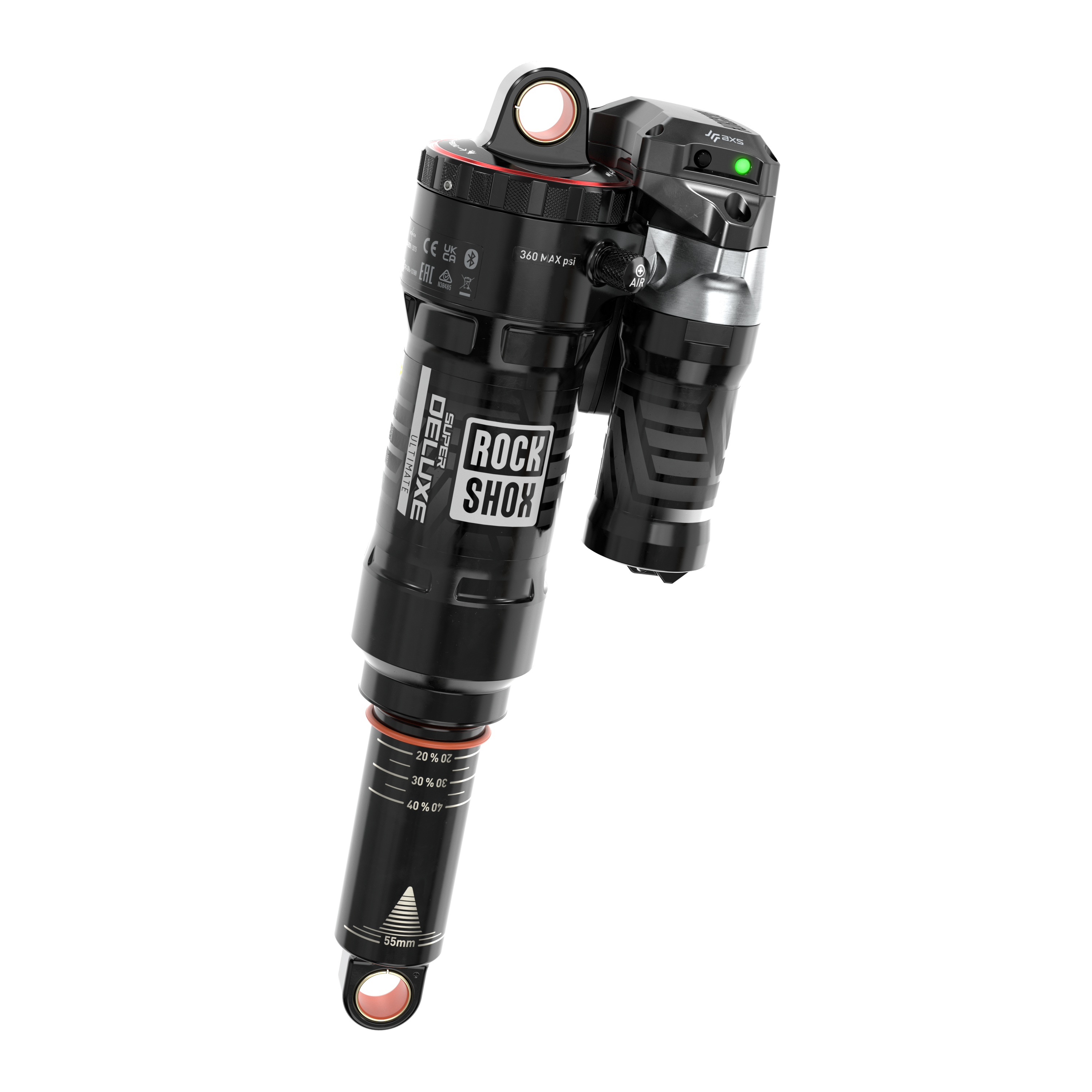 RockShox Super Deluxe Ultimate C2 Rear Shock 190x40, DebonAir+