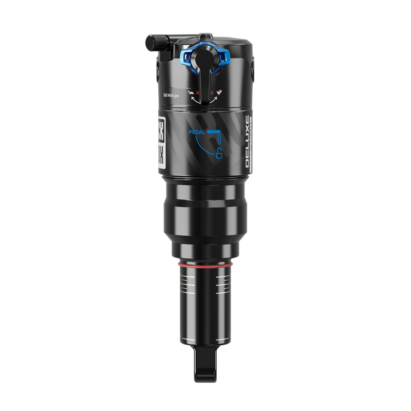 Load image into Gallery viewer, RockShox Deluxe Ultimate C2 Rear shock, 165x45, Shaft Eyelet: Trunnion, Body Eyelet: Standard, 4 Neg/0 Pos Tokens,

