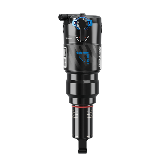 RockShox Deluxe Ultimate C2 Rear shock, 165x42.5, Shaft Eyelet: Trunnion, Body Eyelet: Standard, 4 Neg/0 Pos Tokens,