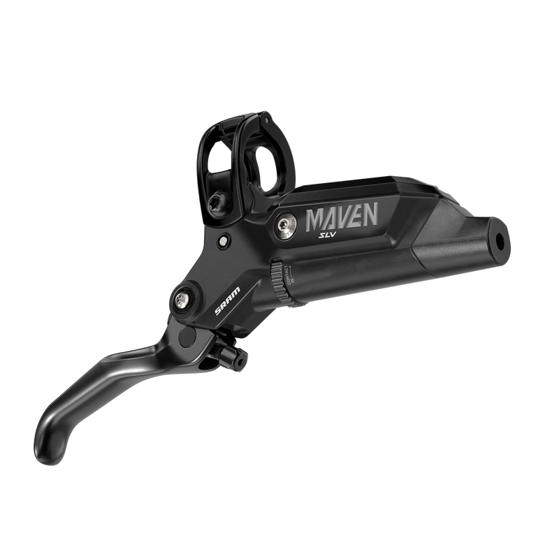 Load image into Gallery viewer, SRAM Maven Silver Disc Brake and Lever - Rear, Post Mount, 4-Piston, Aluminum Lever, SS Hardware, Black, A1
