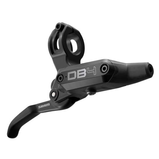 SRAM DB4 Disc Brake and Lever - Right, Front or Rear, 2000mm Hose, Post Mount, 4-Piston, Aluminum Lever, Diffusion