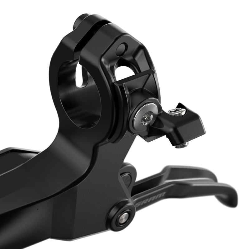 Load image into Gallery viewer, SRAM DB6 Disc Brake and Lever - Left, Front or Rear, 2000mm Hose, Post Mount, 4-Piston, Aluminum Lever, Diffusion Black,
