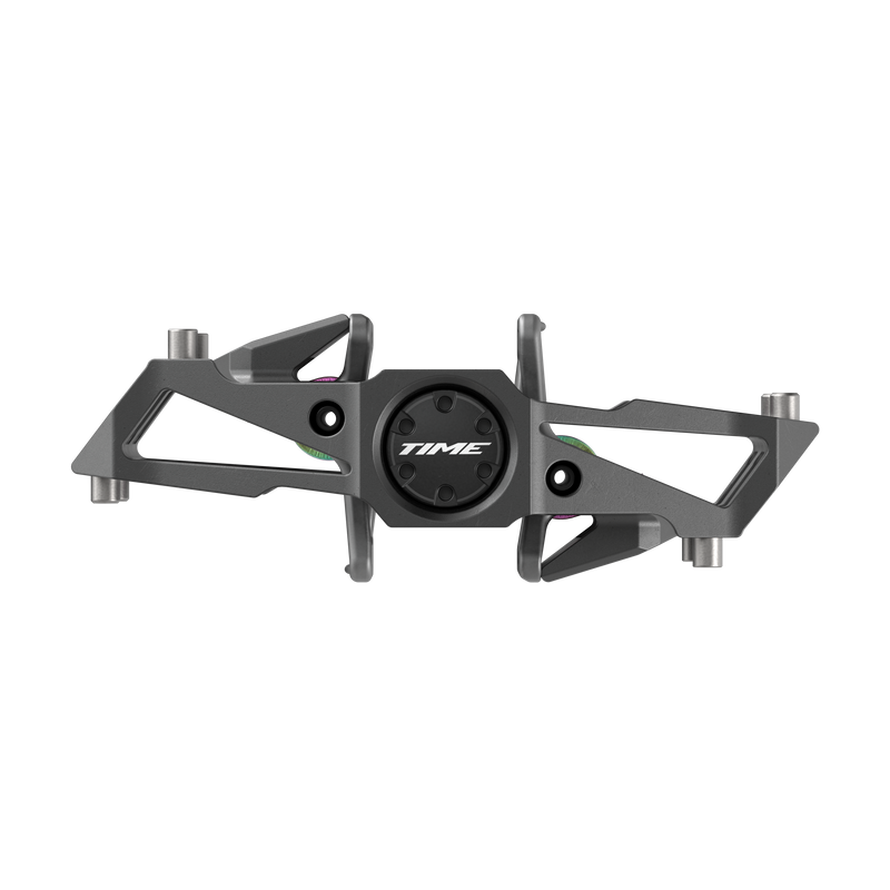 Load image into Gallery viewer, Time Speciale 10 Pedals - Dual Sided Clipless with Platform, Aluminum, 9/16", Gray, Large, B1

