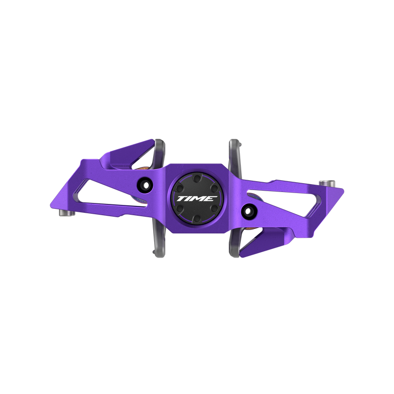 Load image into Gallery viewer, Time Speciale 10 Pedals - Dual Sided Clipless with Platform, Aluminum, 9/16", Purple, Small, B1
