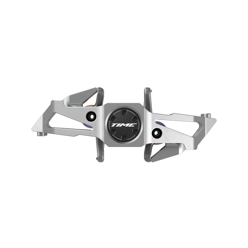 Load image into Gallery viewer, Time Speciale 10 Pedals - Dual Sided Clipless with Platform, Aluminum, 9/16", Raw, Small, B1
