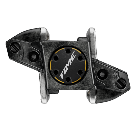 Time ATAC XC 12 Pedals - Dual Sided Clipless, Carbon, 9/16", Carbon/Gold, B1