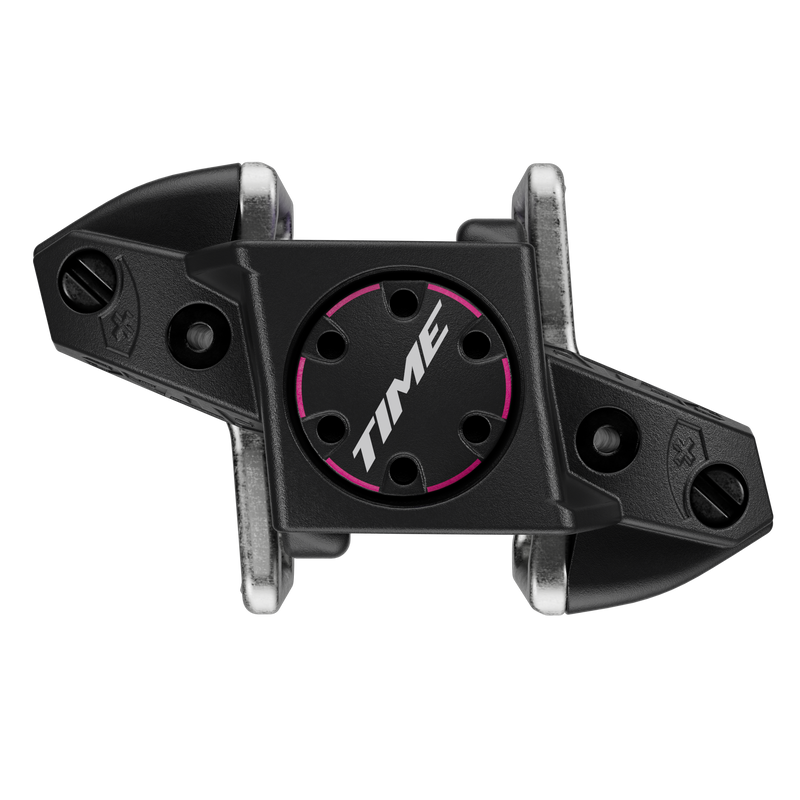 Load image into Gallery viewer, Time ATAC XC 6 Pedals - Dual Sided Clipless, Composite, 9/16", Black/Purple, B1
