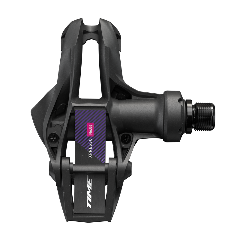 Load image into Gallery viewer, Time Xpresso 6 Pedals - Single Sided Clipless, Composite, 9/16", Black/Purple, B1
