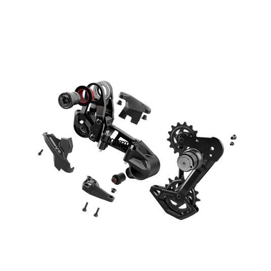 SRAM Eagle 70 T-Type Rear Derailleur - 12-Speed, Long Cage, 52t Max, Full Mount, Steel Cage, Black