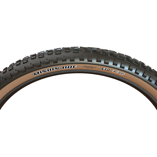 Maxxis Minion DHF Tire Tubeless Folding Black/Dark Tan Dual EXO WT 29 x 2.6