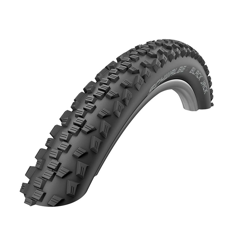 Load image into Gallery viewer, Schwalbe Black Jack 20x1.9 Clincher Tires with K-Guard &amp; SBC Technology Versatile Off-Road &amp; Street Performance (Pack of 2)

