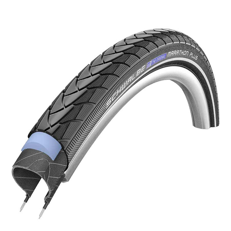 Load image into Gallery viewer, Schwalbe Marathon Plus 20"x1.75 Clincher Bike Tire - Heavy-Duty Puncture-Resistant E-Bike Performance
