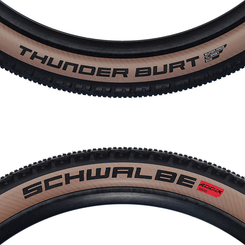 Load image into Gallery viewer, Schwalbe Thunder Burt Tire 29 x 2.35 Tubeless Folding Evolution Super Race
