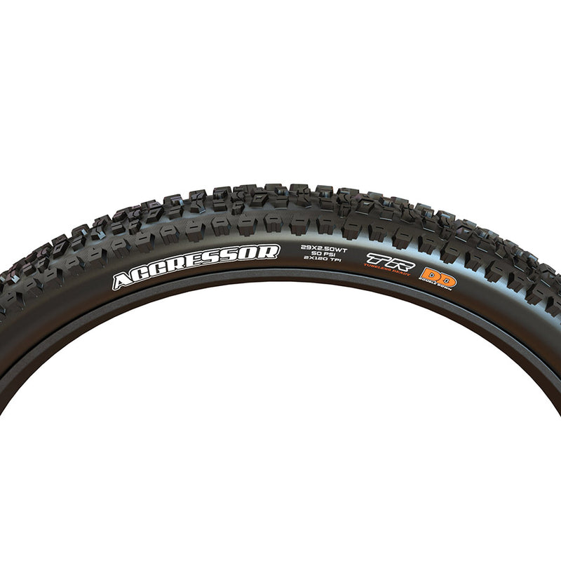 Load image into Gallery viewer, Maxxis Aggressor Tire Tubeless Folding Black Dual Double Down 29 x 2.3

