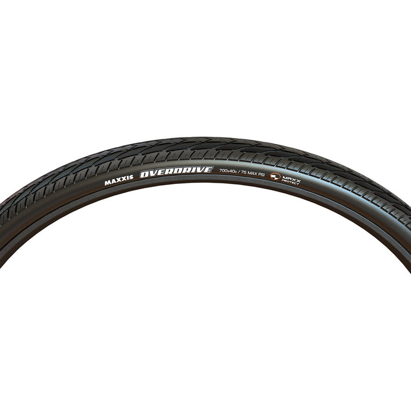 Load image into Gallery viewer, Maxxis Overdrive Excel Tire Wire Bead Black Silk Shield Reflective 700x47
