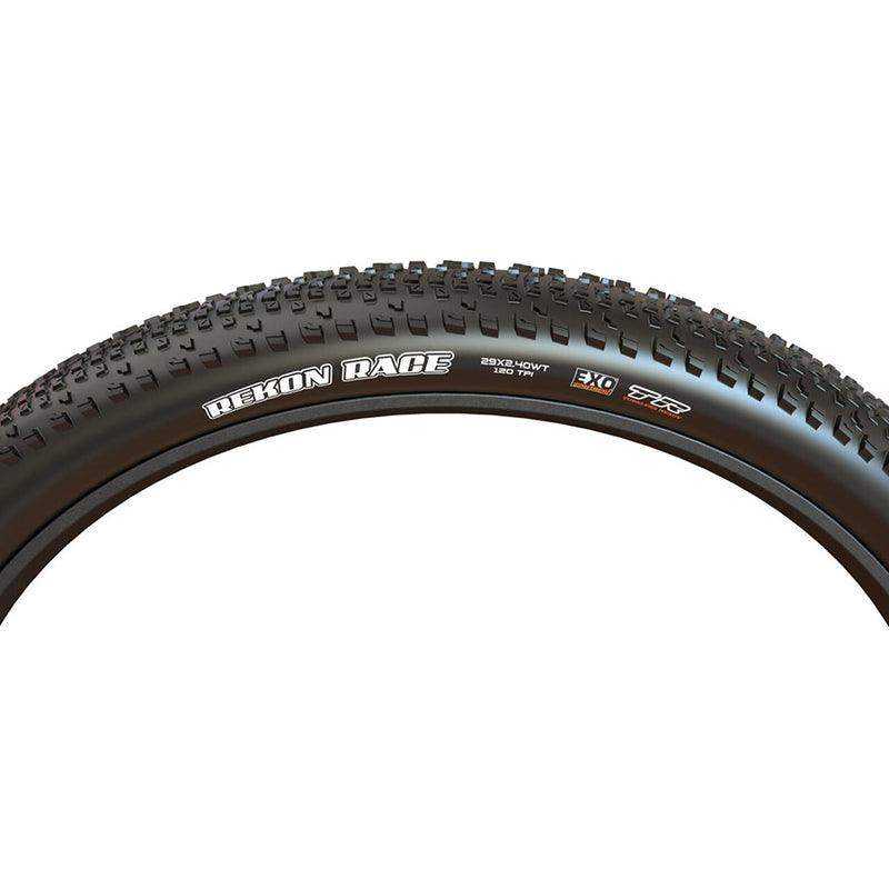 Load image into Gallery viewer, Maxxis Rekon Race Tire 29 x 2.4 Tubeless Folding Black Dual EXO Wide Trail
