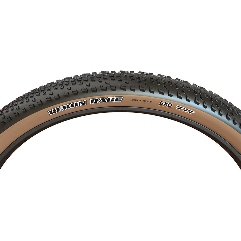 Load image into Gallery viewer, Maxxis Rekon Race Tire 29 x 2.35 Tubeless Folding Black/Dark Tan Dual EXO
