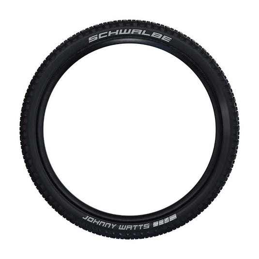 Schwalbe Johnny Watts Tire 27.5''x2.80, Folding, Addix E, SnakeSkin, Perf, DoubleDefense, RaceGuard, Black