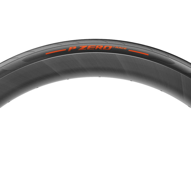 Load image into Gallery viewer, Pirelli P ZERO Race Tire - 700 x 28, Clincher, Folding, Black/Orange Label, TechBelt, SmartEvo
