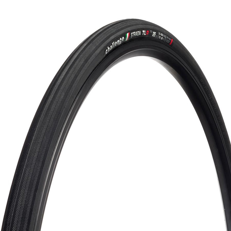 Load image into Gallery viewer, Pack of 2 Challenge Strada Race Tire Tubeless Folding Black 700 x 25
