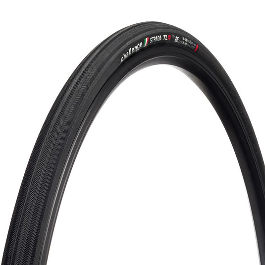 Pack of 2 Challenge Strada Race Tire Tubeless Folding Black 700 x 25