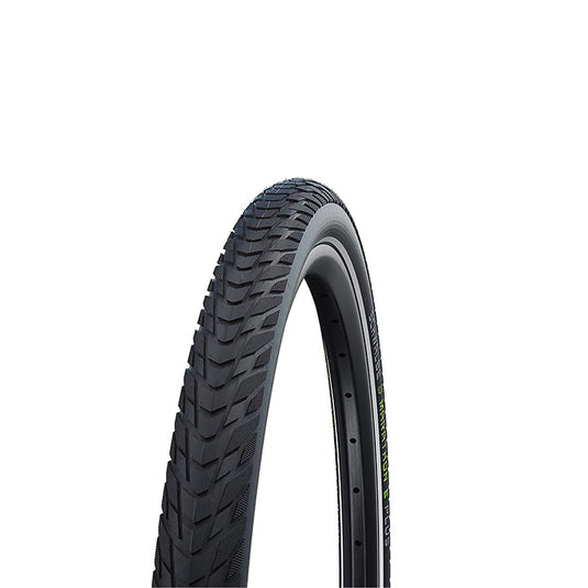 Schwalbe Marathon E-Plus Hybrid Tire, 27.5''x2.00, Wire, Clincher, Endurance, SmartGuard, 67TPI, Black