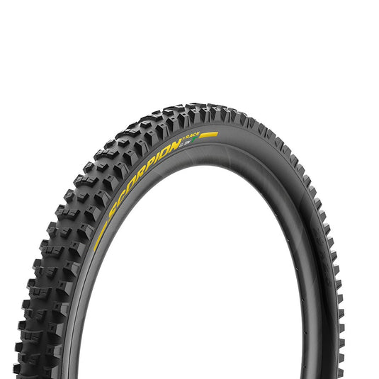 Pirelli Scorpion Race Enduro T, Mountain Tire, 27.5x2.5, Folding, Tubeless Ready, SmartEVO DH, DualWALL, 60TPI, Black