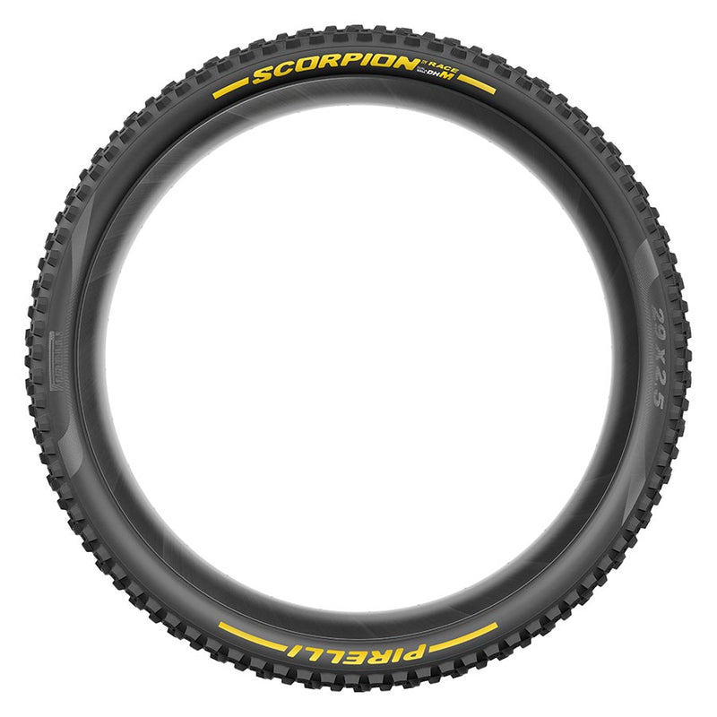 Load image into Gallery viewer, Pirelli Scorpion Race DH M Tire - 29 x 2.5, Clincher, Wire, Yellow Label, DualWALL+, SmartEVO DH
