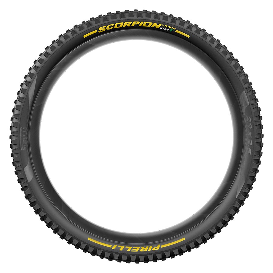 Pirelli Scorpion Race DH T Mountain Tire, 27.5x2.5, Folding, Tubeless Ready, SmartEVO DH, DualWALL, 60TPI, Black