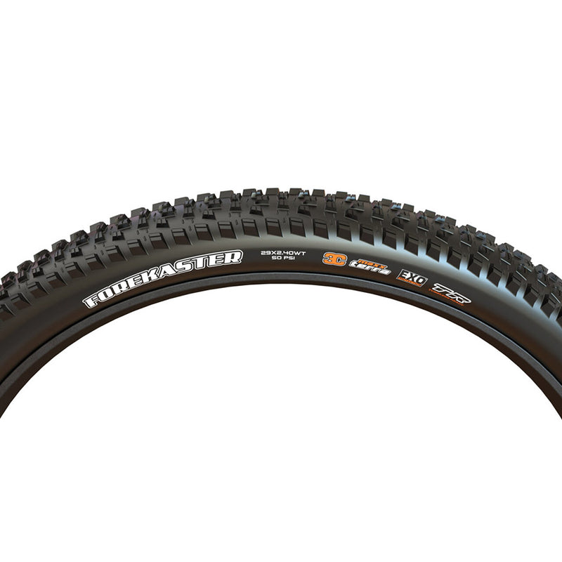 Load image into Gallery viewer, Maxxis Forekaster 29 x 2.6 Tubeless Folding TPI 50 Black/Black Reflective
