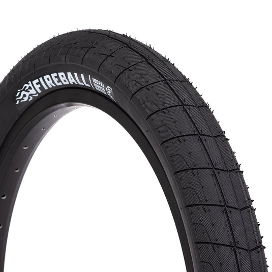 Eclat Fireball Tire 20 x 2.4 TPI 60 Clincher Wire Black Reflective BMX
