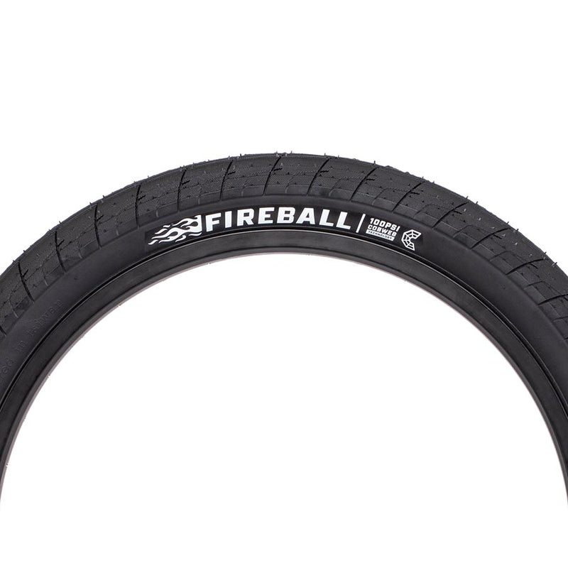 Load image into Gallery viewer, Eclat Fireball Tire 20 x 2.4 TPI 60 Clincher Wire Black Reflective BMX

