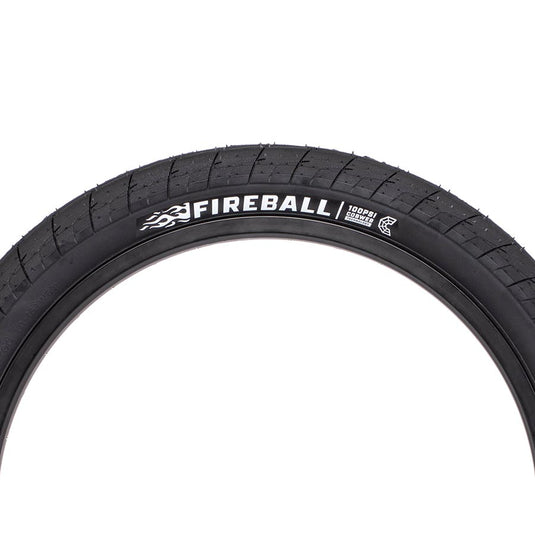 Eclat Fireball Tire 20 x 2.4 TPI 60 Clincher Wire Black Reflective BMX