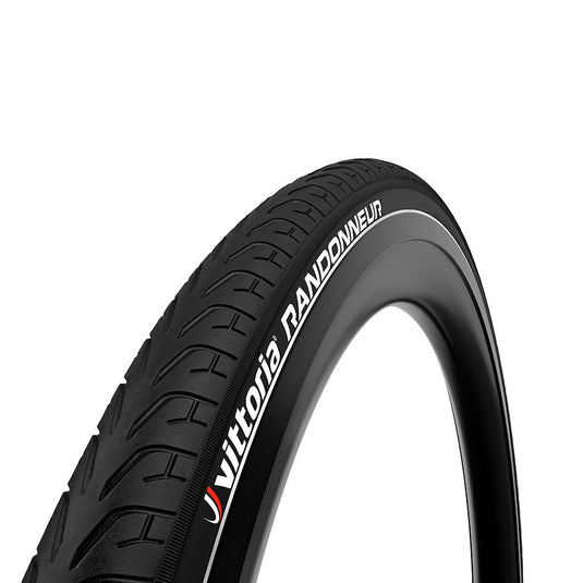 Vittoria Randonneur Classic Hybrid Tire, 700x48C, Wire, Clincher, PRB Shielding, Black