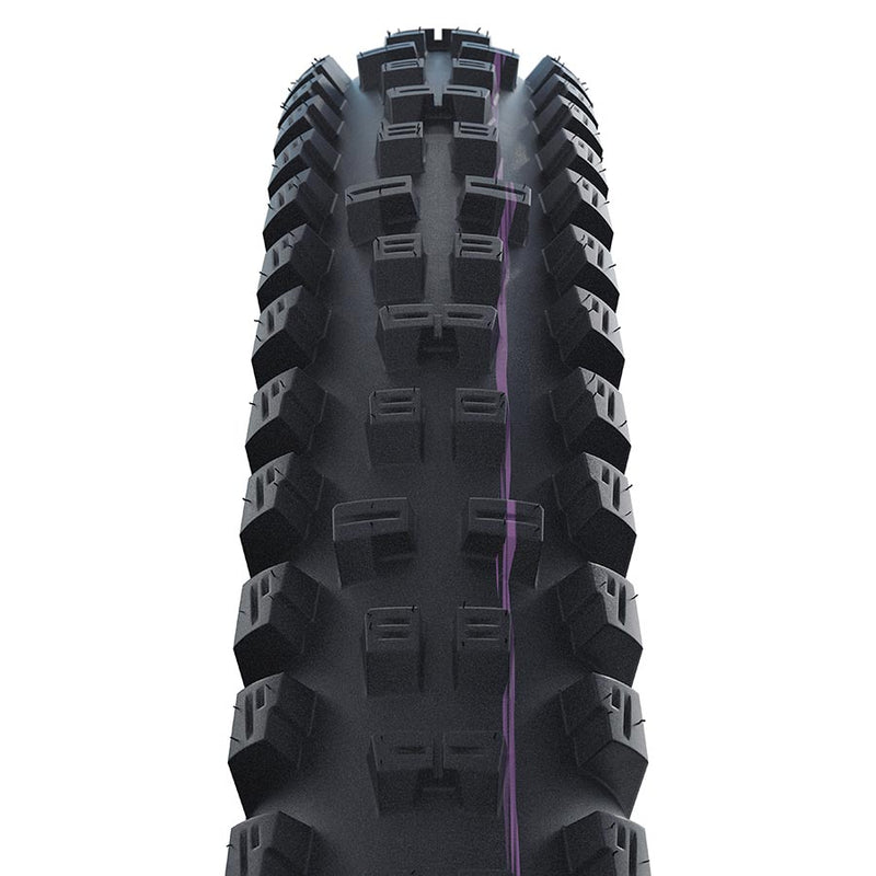 Load image into Gallery viewer, Schwalbe Tacky Chan Mountain Tire, 29&quot;x2.40, Folding, Clincher, Addix Ultra Soft, Super Downhill, TL Easy, 2x67TPI,
