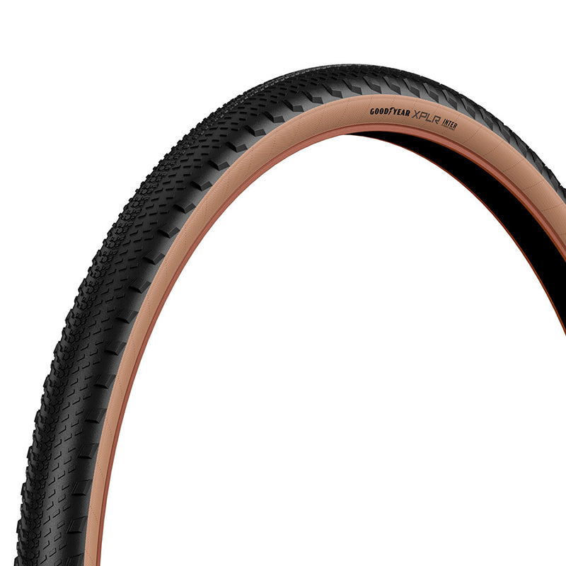 Load image into Gallery viewer, Zipp Goodyear XPLR Inter Gravel Tire, 700x50C, Folding, Tubeless Ready, Dynamic:UHP, M:Wall, Black
